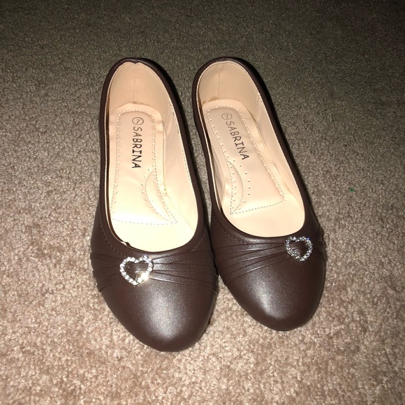 Sabrina Shoes - Brown flats